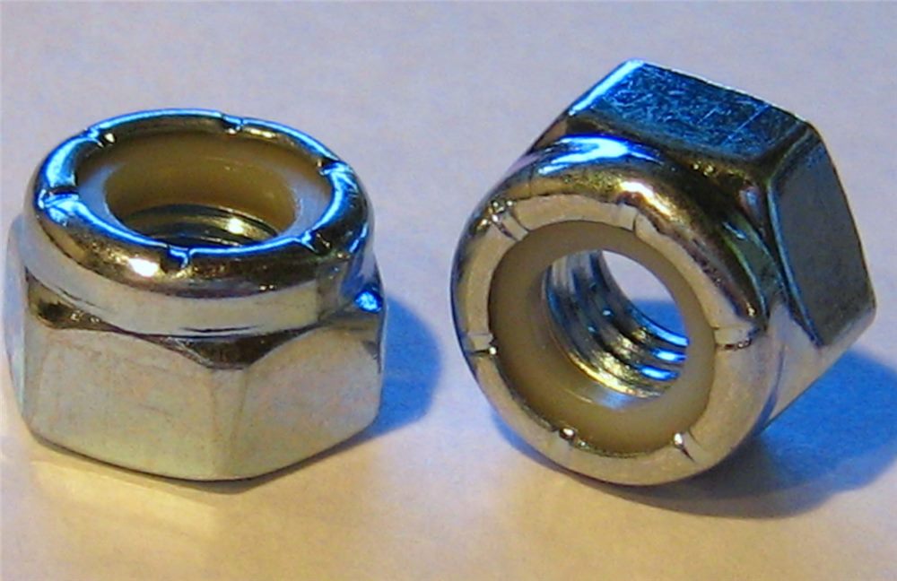 Đai ốc khóa (nylon, kim loại)